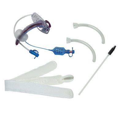 CÁNULA TRAQUEOSTOMIA CON CUFF Y ASPIRACIÓN